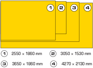 trespa meteon fassadenplatten groessentabelle