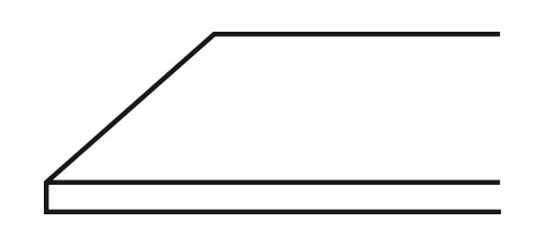 Schema Glasbearbeitung Kantenbearbeitung Gehrung