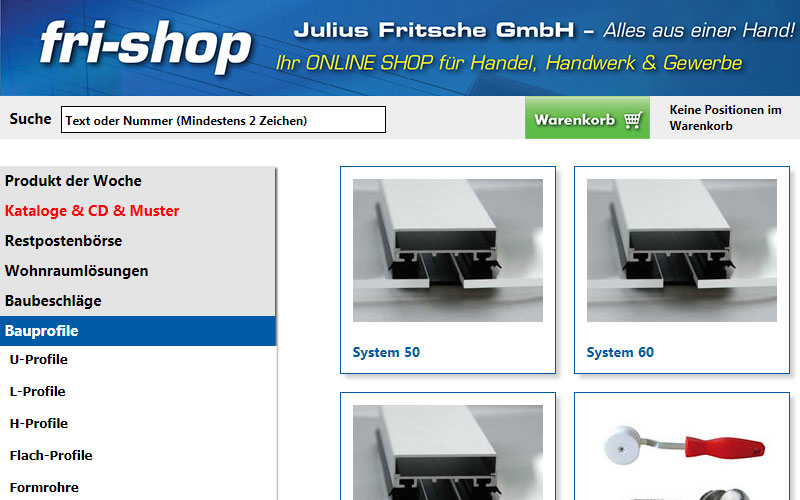 Webshop DVP