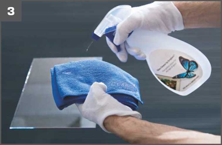 3 Glasreinigung Clarity Bilderglas Uv99 Entspiegeltes Bilderglas Premiumglas