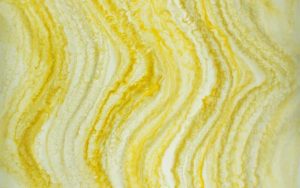Friluxe Stone Kunststoff Designplatten Steinoptik Wave White Yellow