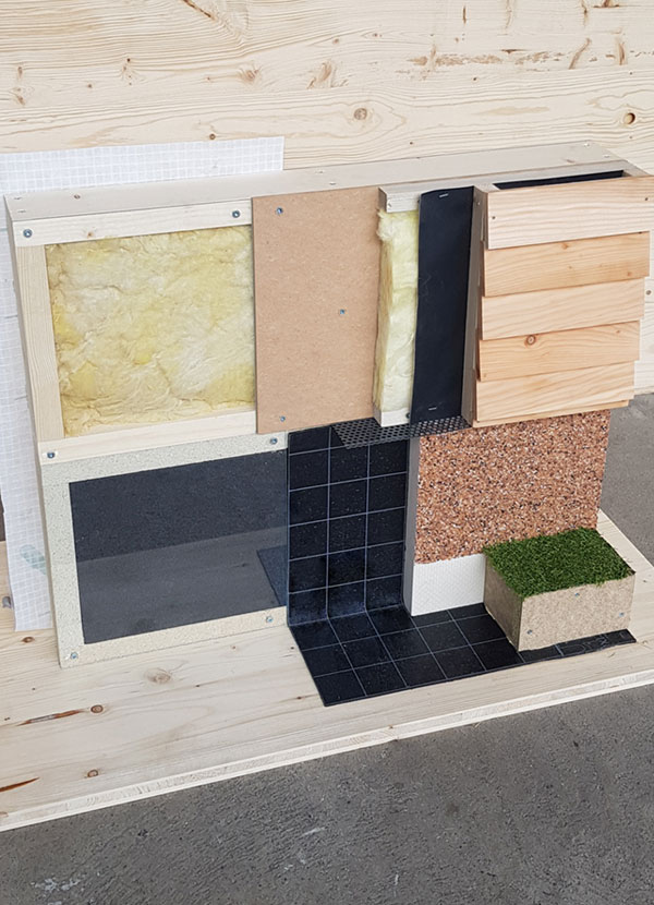 Thermosockel Purenit Schaumglas Holzbausockel Patentloesung