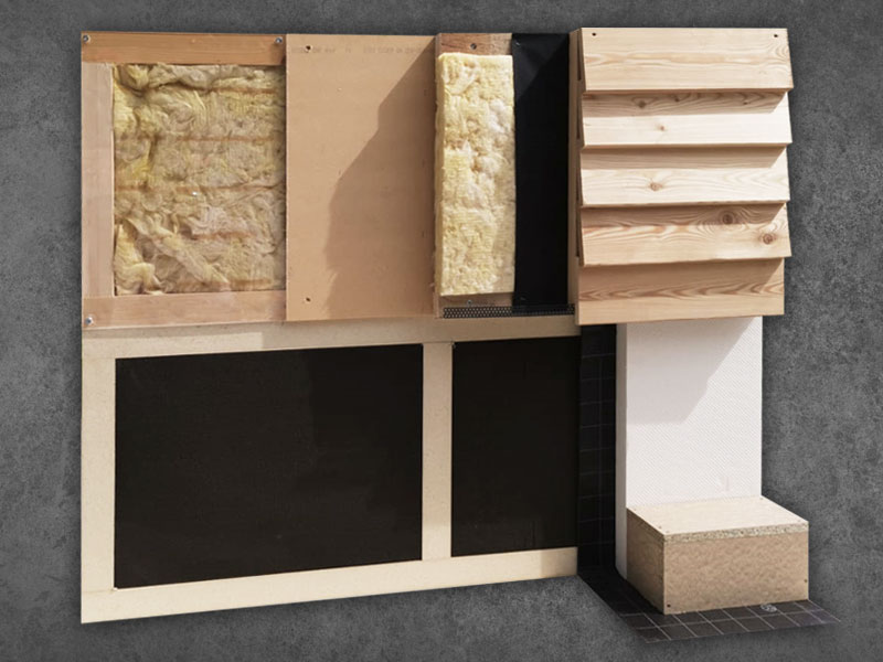 Thermosockel Purenit Schaumglas Holzbausockel