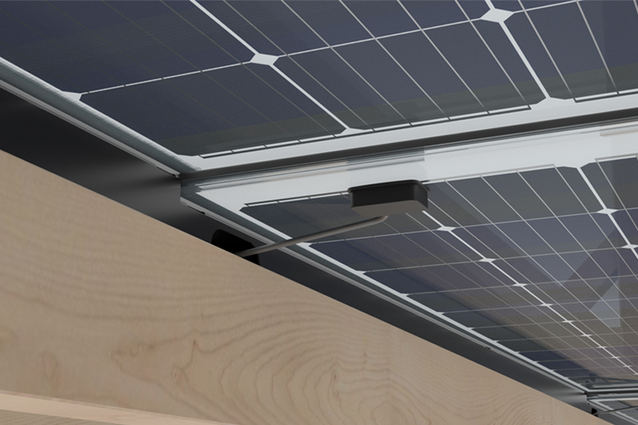FriSolar Roof Carportsystem Photovoltaikverdeckte Kabelführung