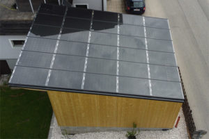 FriSolar Roof Carportüberdachung Photovoltaik Stromerzeugung Modern