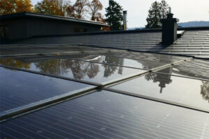 Photovoltaikpaneele Carportüberdachung Solardach