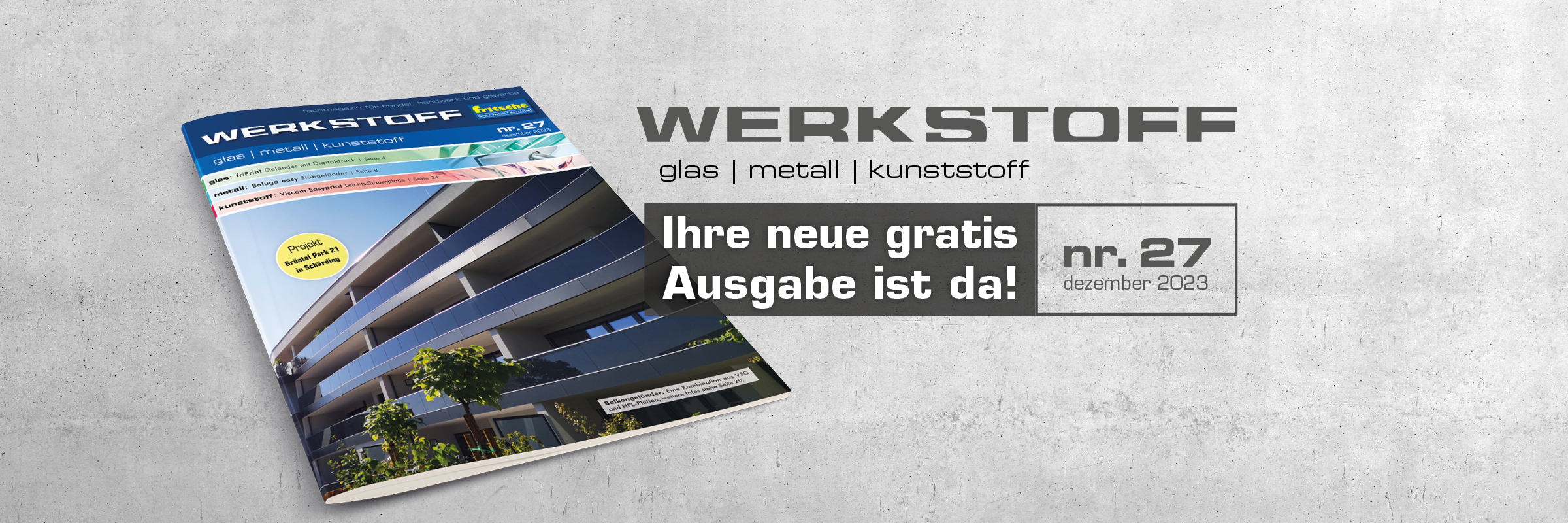 Julius Fritsche GmbH - Glas, Metall, Kunststoff - Grosshandel
