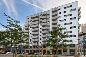 Nordbahnhof Wien Fassadenverleidung Hinterlueftete Fassade Frifacade Aluminium Verbundplatten