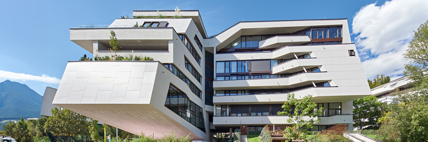 Slider Thecallas Hinterlueftete Fassade Etalbond Fassadenverkleidung Aluminum Verbundplatte Fribond Design Bedruckte Platte Individuell